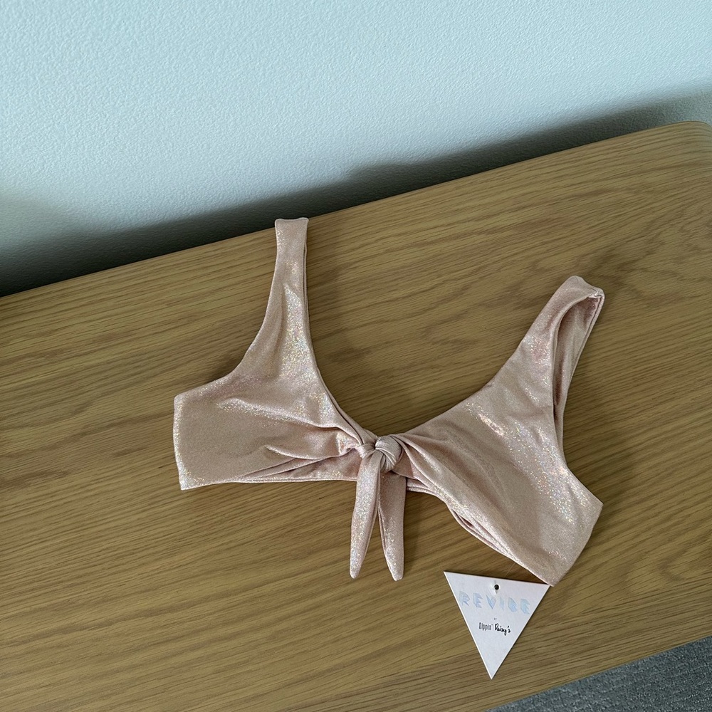 Iridescent festival/rave top Trendy fashion pink